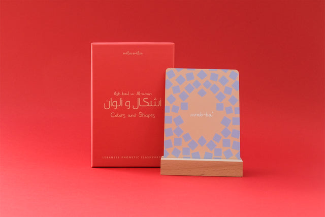 Colors + Shapes Flashcards