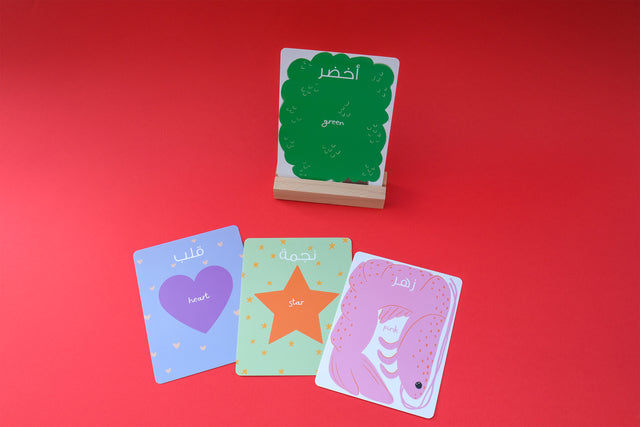 Colors + Shapes Flashcards