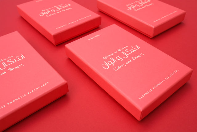 Colors + Shapes Flashcards