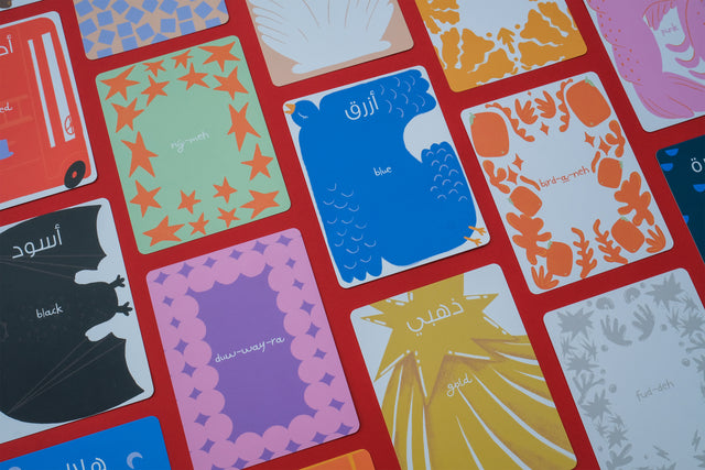 Colors + Shapes Flashcards