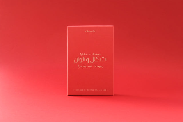 Colors + Shapes Flashcards