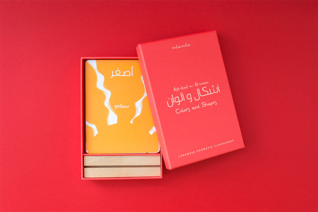 Colors + Shapes Flashcards