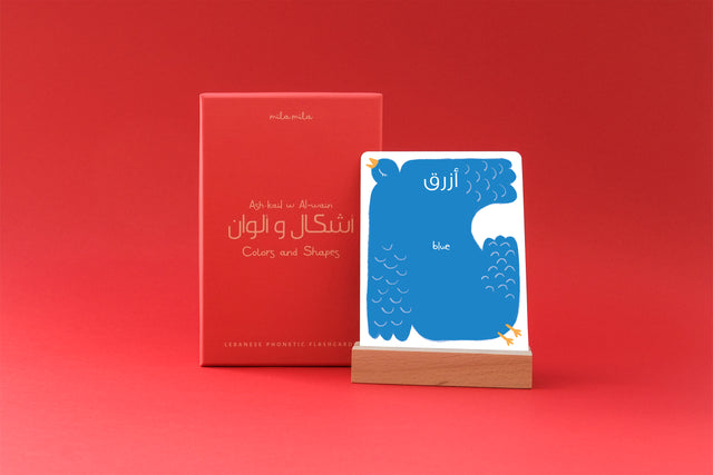 Colors + Shapes Flashcards