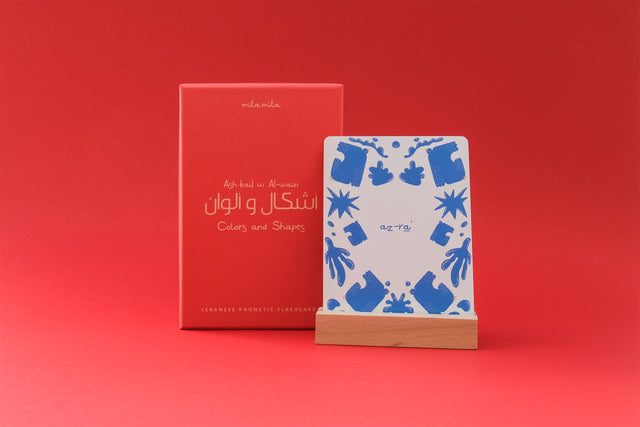 Colors + Shapes Flashcards